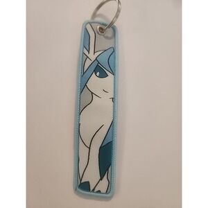 Pokemon 1 Piece‎ Double Sided 5 Inch Glaceon Keychain